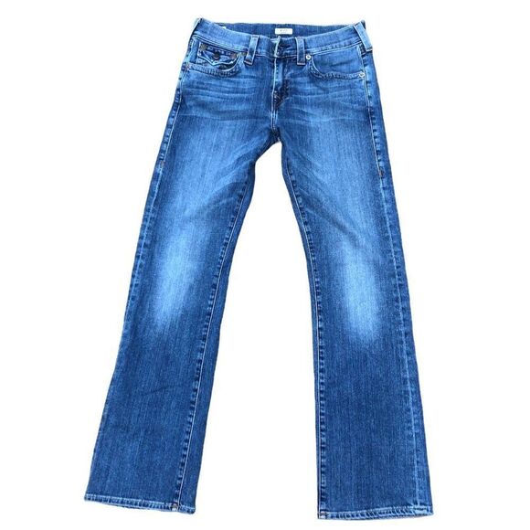 True Religion Jeans Size 30 BILLY BOOTCUT Blue - Picture 2 of 6
